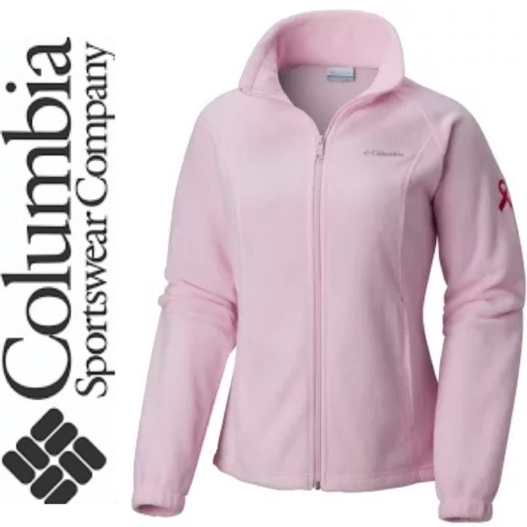 Columbia Fleece Jacket Columbia Breast 